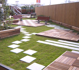 connaitre - toiture - terrasse accessible vgtalise